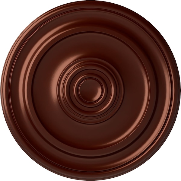 Ekena Millwork Kepler Traditional Medallion (For Canopies up to 4 1/2"), 19 3/4"OD x 1 1/2"P, Antique Copper CM20KPACS - main